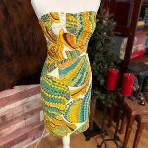 Trina Turk x Banana Republic Strapless Dress